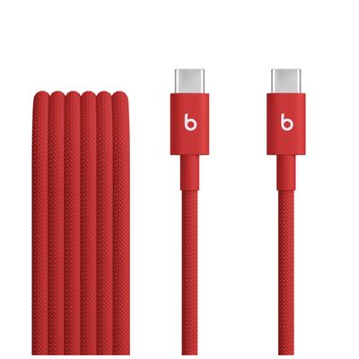 Beats USB-C / USB-C Woven Cable (1,5 m) - Rapid Red
