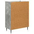 vidaXL Zásuvkový kabinet Betónovo sivá 66 x 34,5 x 89,5 cm
