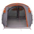 vidaXL Tunelový stan 505 x 330 x 204 cm Šedá a oranžová