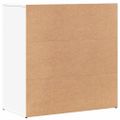 vidaXL Komody 2 ks biele 79x38x80 cm kompozitné drevo