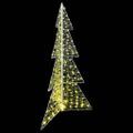 vidaXL Vianočný stromček 240 LED Teplá biela 180 cm Akryl