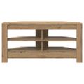 vidaXL RohováTVskriňa 102 x 40,5 x 45 cm Remeselný dub