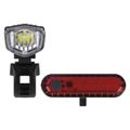 Svetlomil na koleso EMOS P3923 LED predný + zadný nabíjač, 90 lm