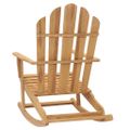 vidaXL Hojdacie kreslá Adirondack 2 ks masívne tíkové drevo