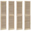 vidaXL Skříňové dvere s dverami 4 ks Prírodná 170 x 2,1 x 39,5 cm