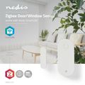 NEDIS ZBSD10WT inteligentný dverový alebo okenný snímač ZigBee 3.0