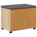 vidaXL Predsieňová lavica Sonoma dub 60 x 38 x 46 cm