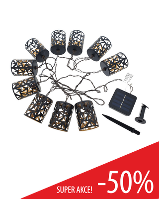 Dekoratívne LED solárne svetlo TRIXLINE TR 610