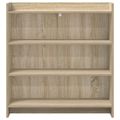 vidaXL Servírovacia skriňa Dub sonoma 75 x 36 x 80 cm Kompozitné drevo
