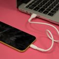 Kábel Maxlife MXUC-04 USB - Lightning 1,0 m 3A biely