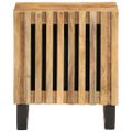 vidaXL Nočné stolíky 2 ks 40x34x46 cm surové masívne mango