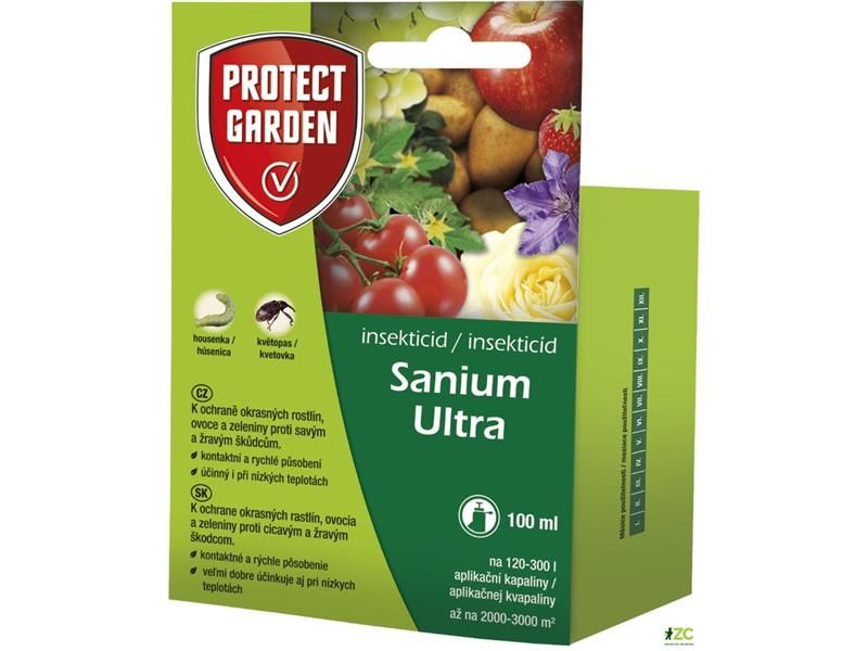 Prípravok proti škôdciam Sanium Ultra 100ml - okrasné rastliny, ovocie a zelenina