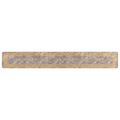 vidaXL Behúň MARSA Sivá 50 x 350 cm Polyester a PVC
