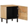 vidaXL Nočné stolíky 2 ks 40x33x46 cm masívne mangovníkové drevo