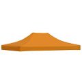 vidaXL Strecha na párty stan 4,5x3 m, oranžová 270 g/m²