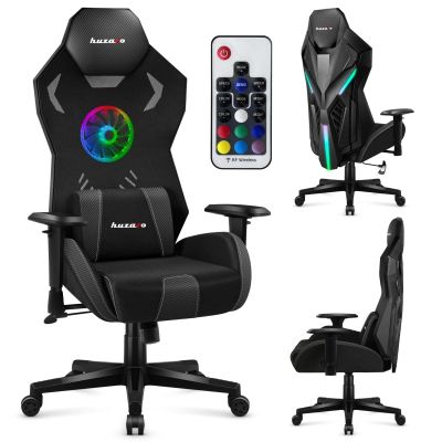 Herná stolička HUZARO Combat 7.6 RGB Black