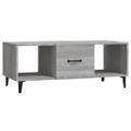 vidaXL Konferenčný stolík sivý sonoma 102x50x40cm kompozitné drevo