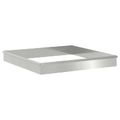 vidaXL Slimákové zábrany 12 ks 100 x 3,5 x 25 cm Pozinkovaná oceľ