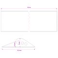 vidaXL Podlahová tesniaca hmota pre garáž 112 x 20 mm 5,5 m EPDM guma