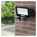 LED reflektor GLARO EMOS ZS2344B s pohybovým senzorom, 50 W, čierny, IP54, 5000 lm, neutrálna biela