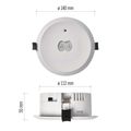 LED nouzové osvetlenie EMOS / ORSU ZN1310 / 3W, 240lm, 3h, IP20