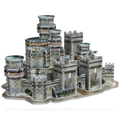 Game of Thrones 3D Puzzle: Winterfell, 910 dílků