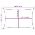 vidaXL Tieniaca plachta 160 g/m² modrá 2x2,5 m HDPE