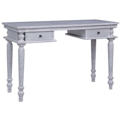 vidaXL Stôl 120x50x78 cm masívne mahagónové drevo