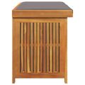 vidaXL Vonkajší box na vankúše 113x50x60,5 cm akáciový masív