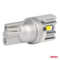 LED STANDARD BULBS T10 W5W 2x1860 SMD White 12V/24V AMIO-03719