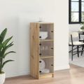 vidaXL Highboard Remeselný dub 35 x 37 x 109 cm Kompozitné drevo