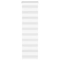 vidaXL Zebra roleta biela 40x150 cm šírka látky 35,9 cm polyester