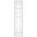 vidaXL Gabiónové koše/stĺpy 2 ks 40x40x180 cm železo