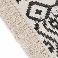 vidaXL Ručne tkaný koberec Kilim, bavlna 120x180 cm, potlač, farebný