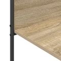 vidaXL Vešiak na oblečenie Hnedý dub 120 x 44 x 160 cm