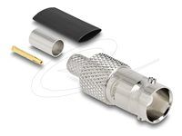 BNC jack for crimping RG-59 with matchin