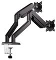 Endorfy držák monitorů Atlas GS Double / 2 monitory max. 10kg a 32" / pivot / VESA / plynová pružina Držák, VESA, stolní, pro dva monitory, úhloprícka až 32", nosnost 2× 10kg, náklon -35° až +25°, otácení ±90°, pivot ±180°, rotace