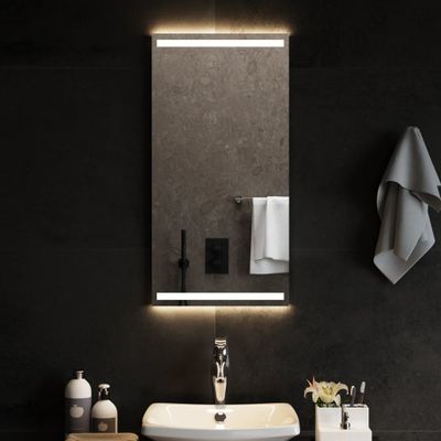 vidaXL LED kúpeľňové zrkadlo 40x80 cm