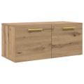 vidaXL Nástenná skrinka 80 x 36.5 x 35 cm Kompozitné drevo dub artisan