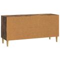 vidaXL TV skrinka 102 x 34,5 x 50 cm Dymový dub Kompozitné drevo