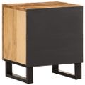 vidaXL Nočné stolíky 2 ks 40x34x46 cm surové masívne mango