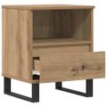 vidaXL Nočné stolíky 2 ks dub artisan 40x35x50 cm kompozitné drevo