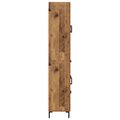 vidaXL Highboard 2 ks Staré drevo 69,5 x 34 x 180 cm Kompozitné drevo