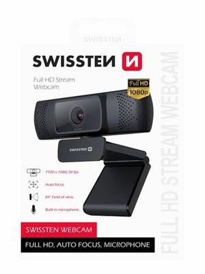 Swissten webcam fhd 1080P
