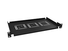 Polica 19'' 250mm ukladacie plato BK úchyt vpredu