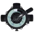 vidaXL Viacsmerový ventil pre pieskový filter ABS 1,5" 6-cestný