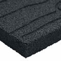 vidaXL Kameň na schodíky 6 ks Čierny 60,5 x 25 x 2 cm Guma