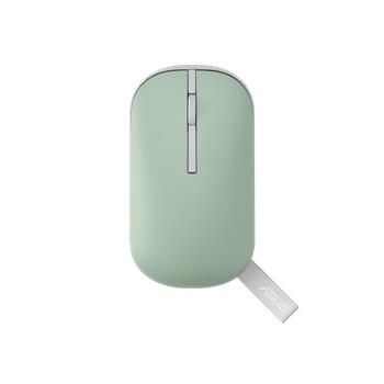 Asus MD100 bezdrôtová myš - 2,4GHz dongle/bluetooth/ 1600dpi/ zelená+krémová