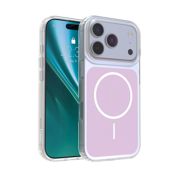 Puzdro Etteri Hidden Pearl pre iPhone 17 Pro / 18 Pro 6,3" ružové