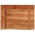 vidaXL Kúpeľňová doska 80x60x3,8 cm obdĺžniková akáciový masív